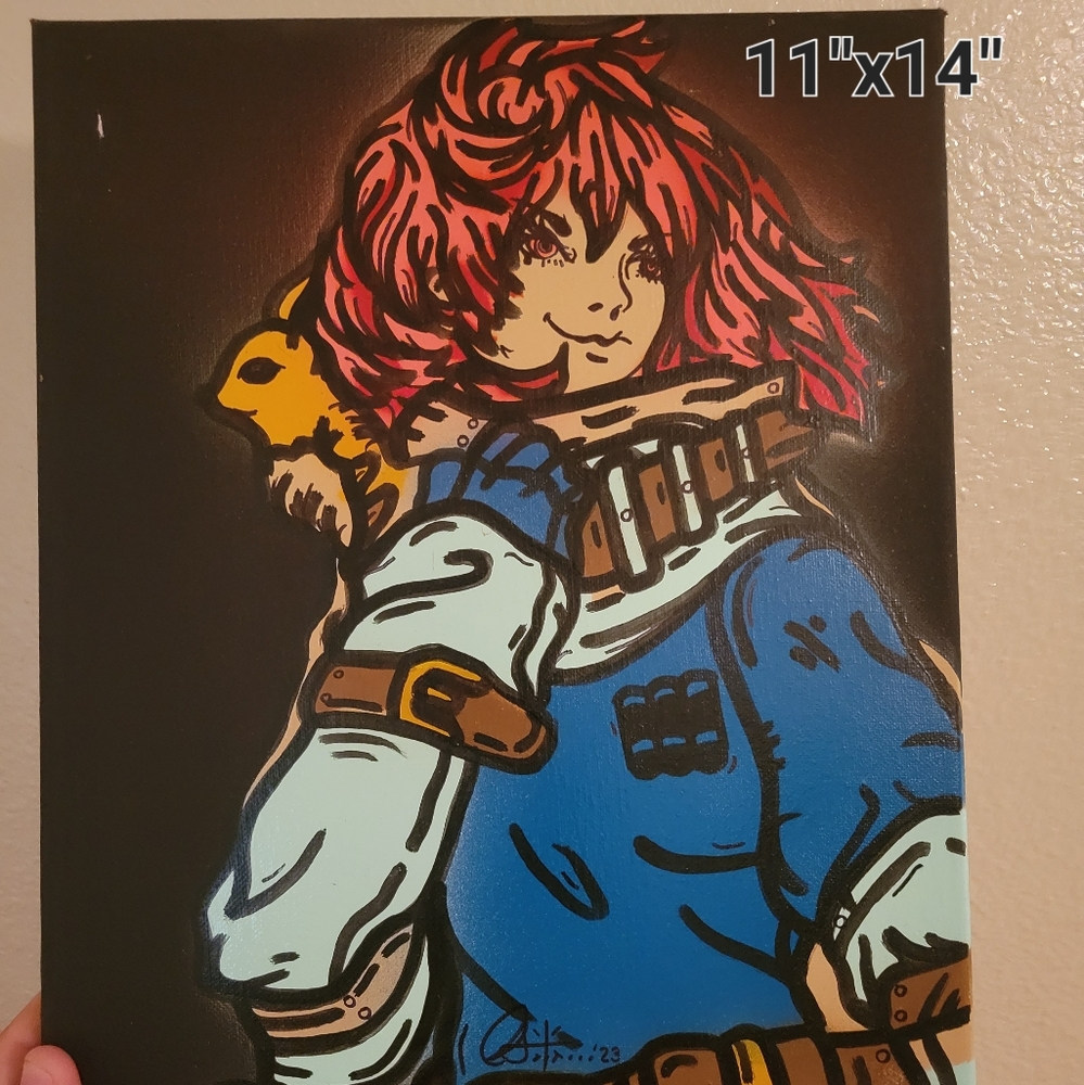 Nausicaa anime art